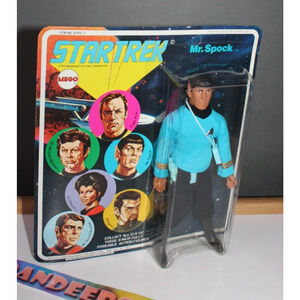 Star Trek Mego Mr. Spock 1974 Action Figure Toy Sealed Paramount 51200/2 Vintage